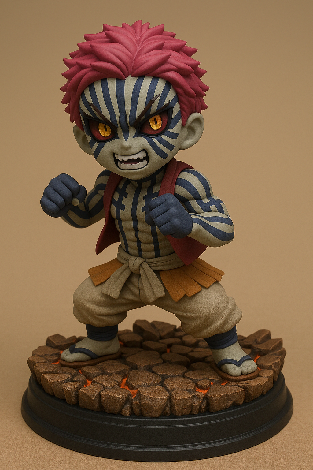 Akaza – Troisième Lune Supérieure (Demon Slayer / Gardiens de la Nuit) Qposket