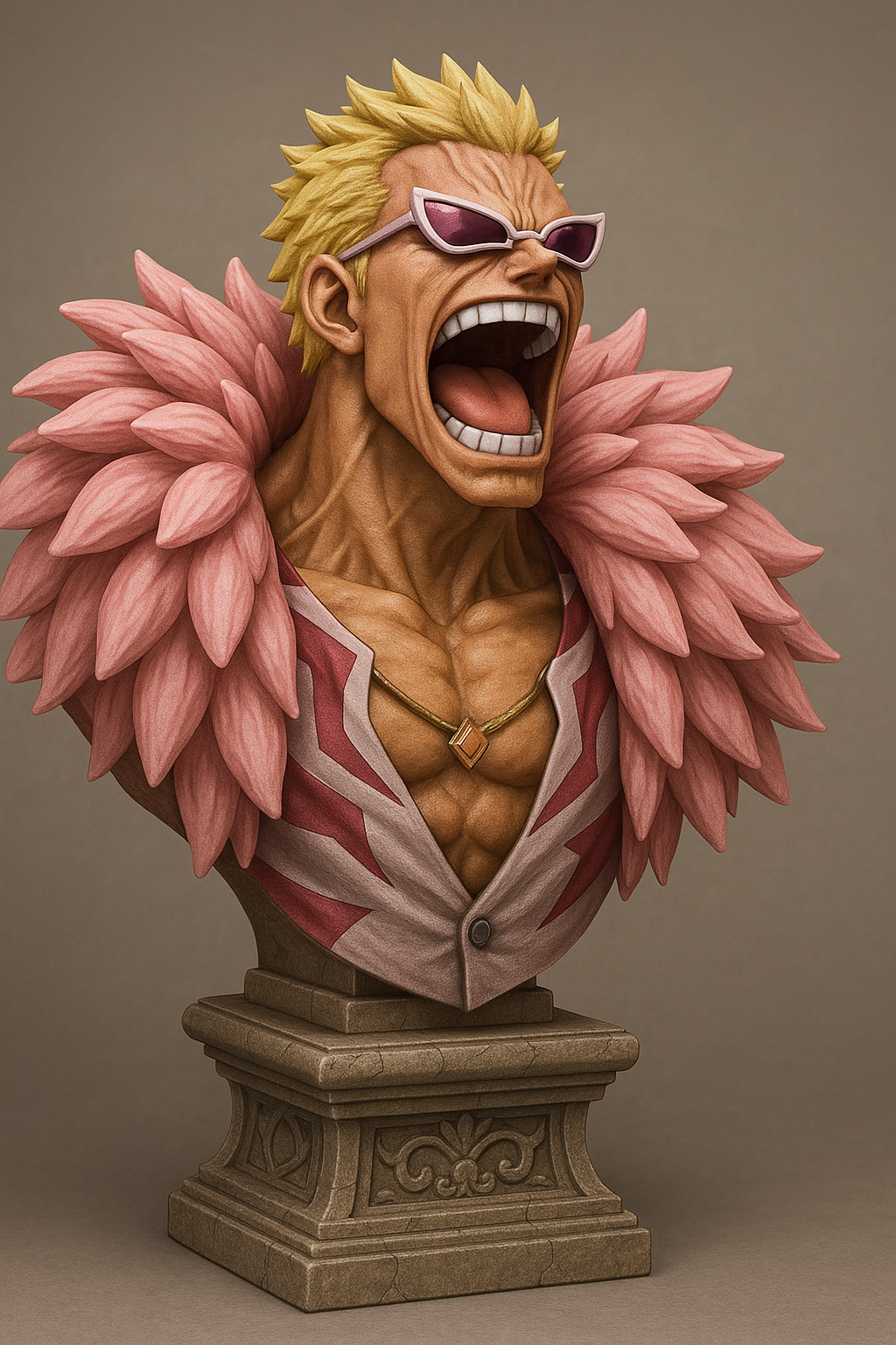 Buste spectaculaire de Donquichotte Doflamingo – One Piece